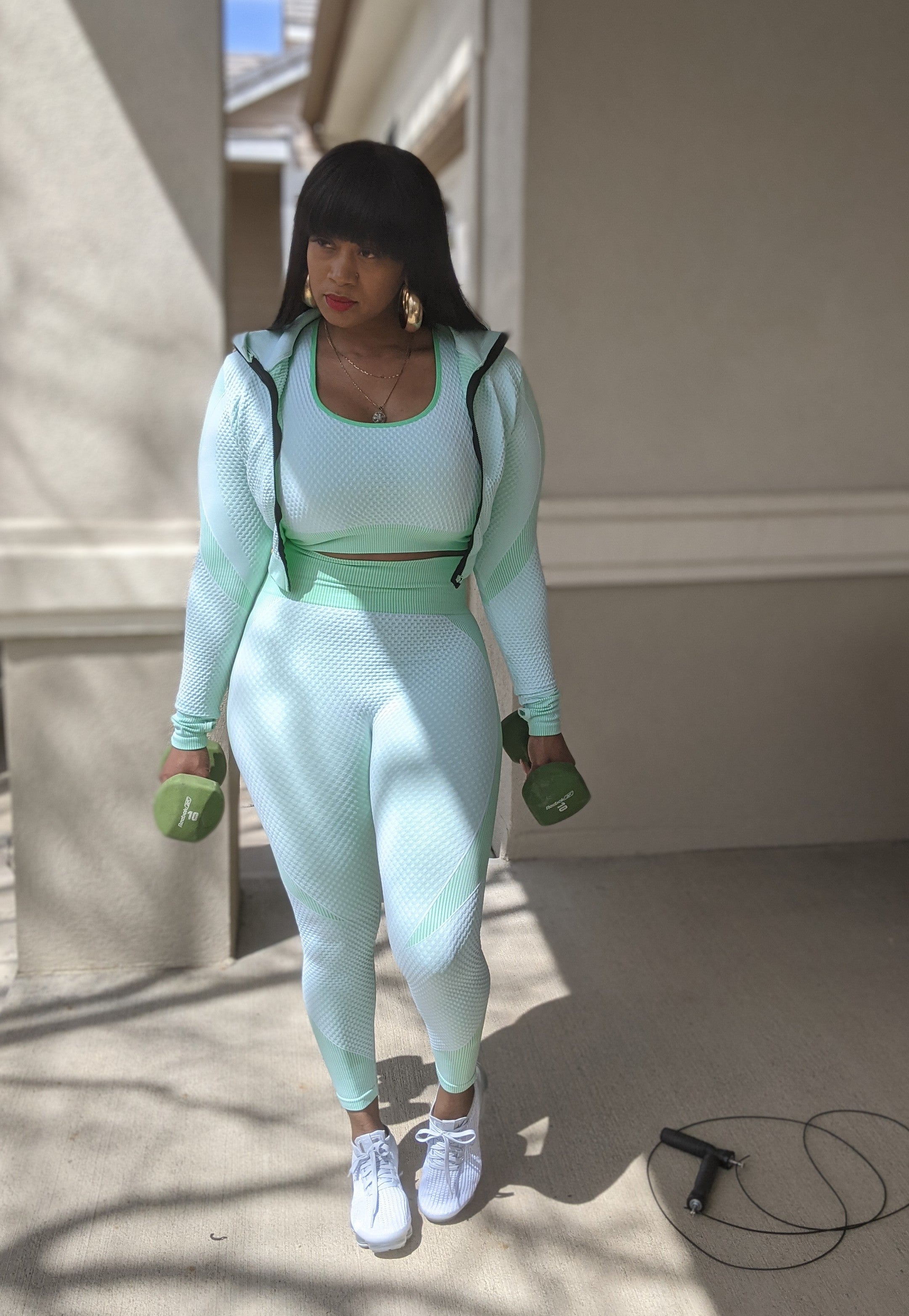 TRAINING DAY 3- PIECE SET COLOR: WHAT'S MINT