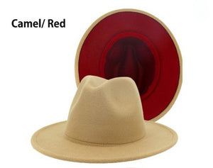RED BELLY FEDORA HATS