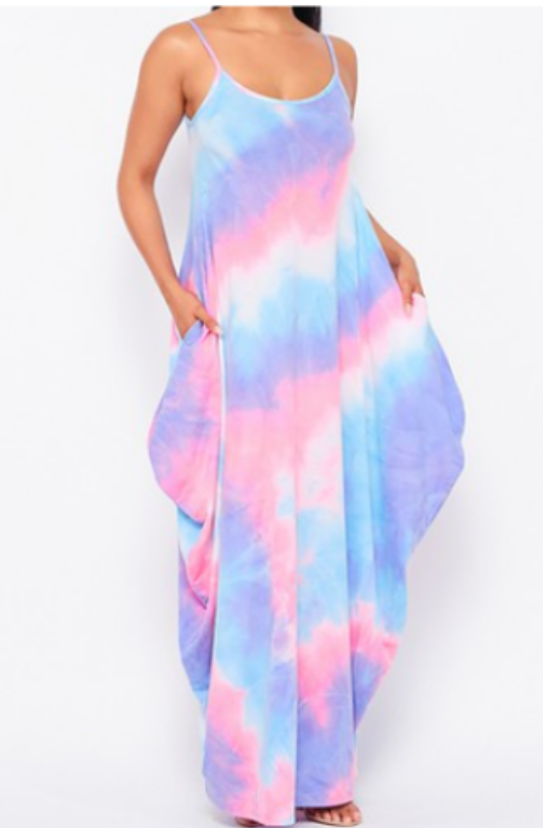 LET'S CHILL MAXI DRESS