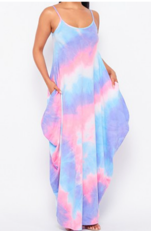 LET'S CHILL MAXI DRESS