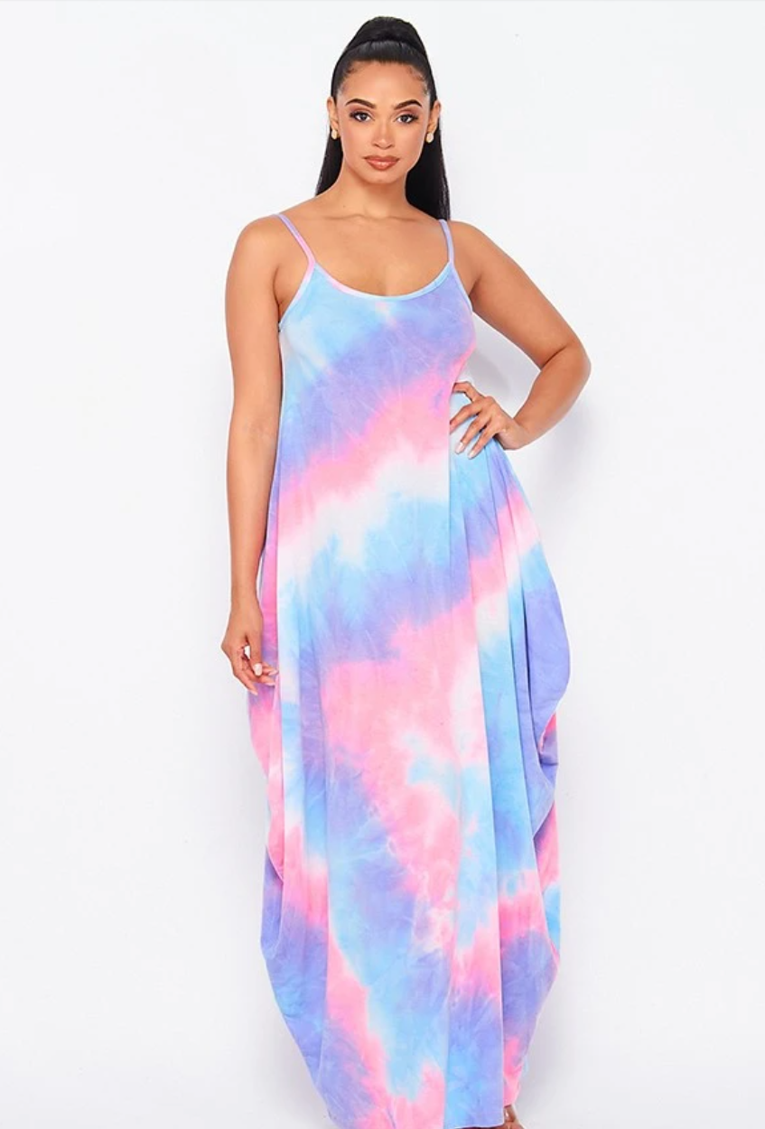 LET'S CHILL MAXI DRESS