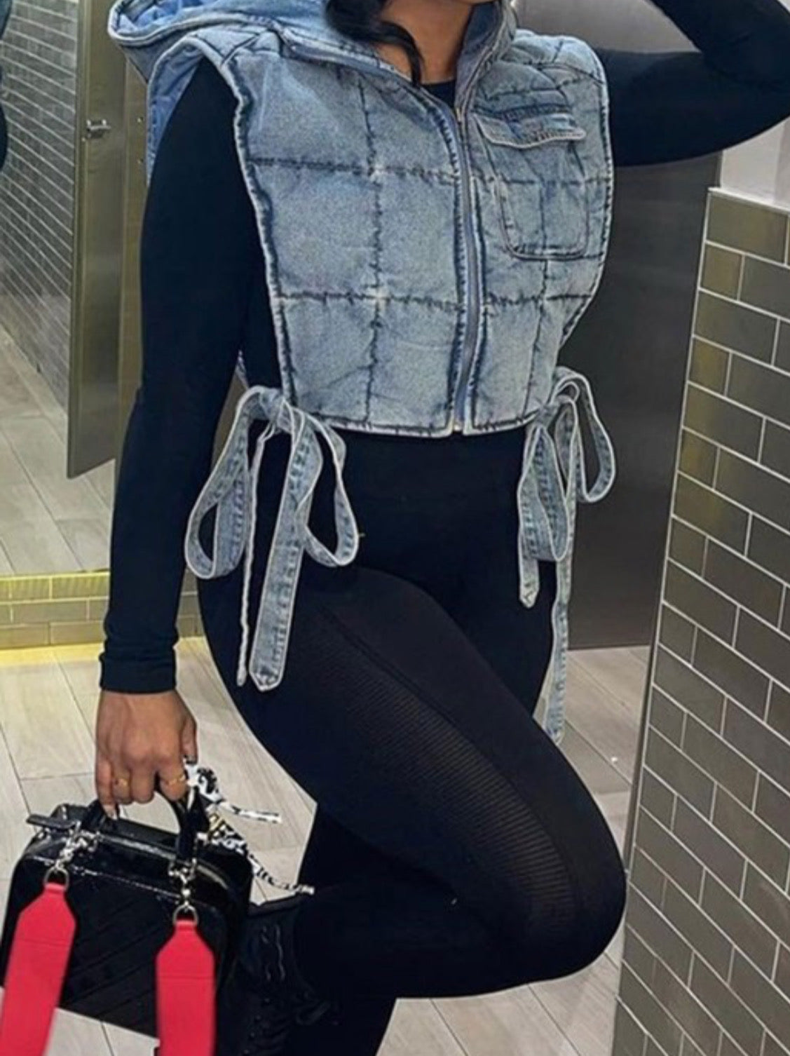 Denim Days Vest