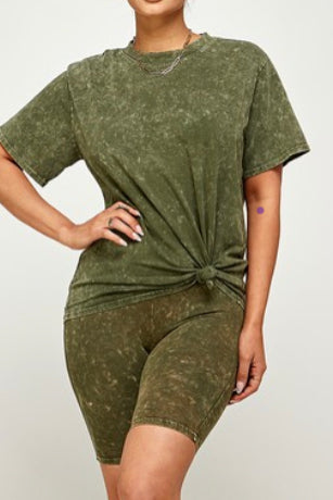 STONED SHORT SET